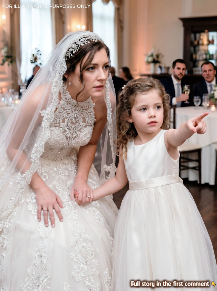 My 5-Year-Old Daughter Tugged My Wedding Dress and Whispered, “Mommy, New Daddy Did Something Bad” — Minutes Later, I Stopped the Wedding