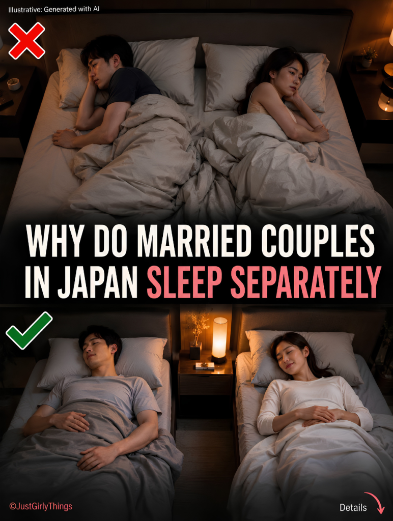 Why Many Married Couples in Japan Choose to Sleep Separately